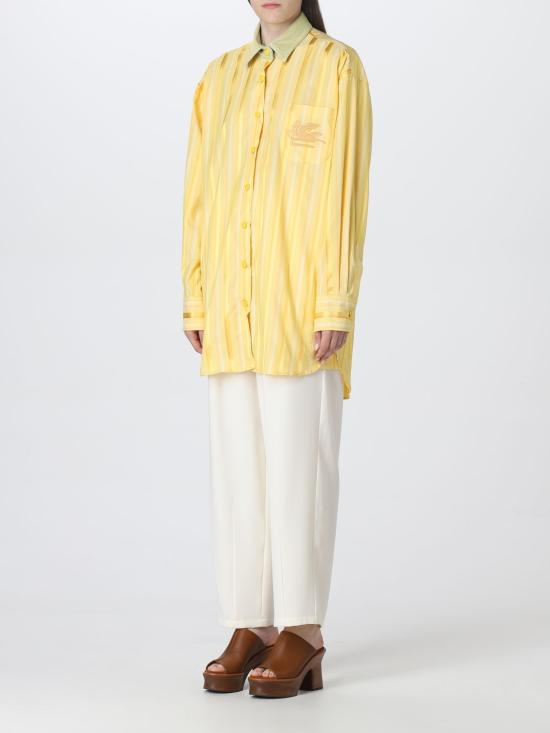  에트로 롱 원피스 124111666 700 Yellow - ETRO