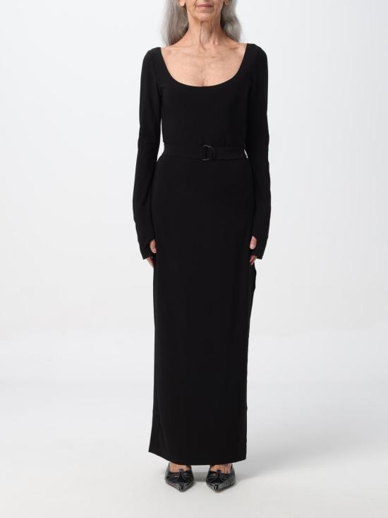 25FW 노마카말리 롱 원피스 KK4233PLC18001 Black