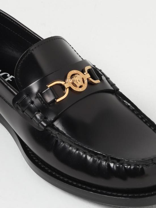  베르사체 로퍼 10121231A08773 1B00V Black - VERSACE