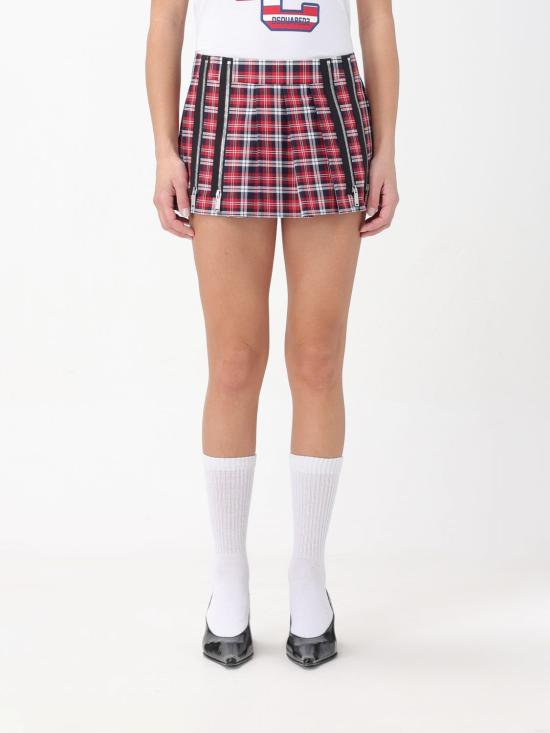  디스퀘어드2 숏 스커트 S75MA0908S78509 001F Multicolor