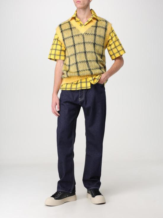 25FW 마르니 니트 베스트 CVMG0103Q1UFU161 CHY56 Yellow - MARNI