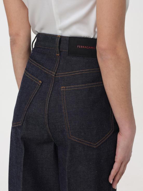 25FW 살바토레 페라가모 데님 팬츠 13C992 770558 002 Blue - SALVATORE FERRAGAMO