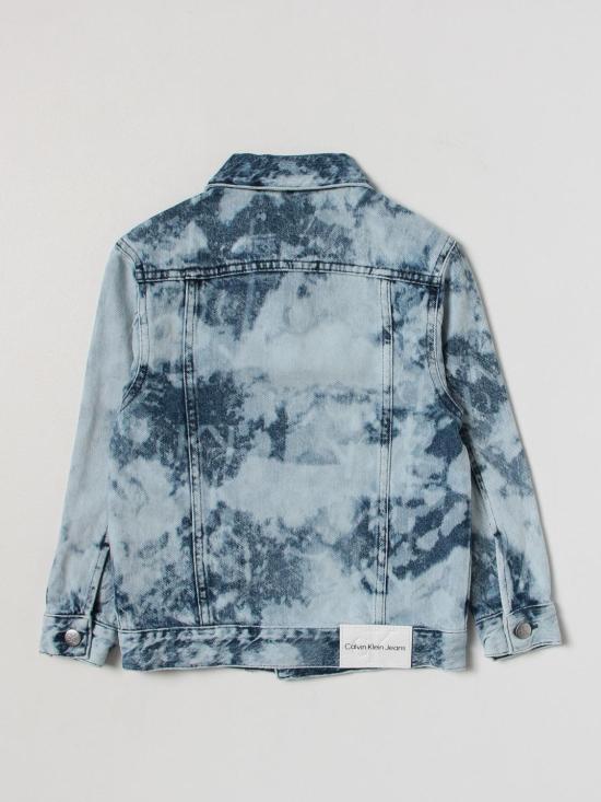 25FW [키즈] 캘빈클라인 캐주얼 자켓 IU0IU00418 1A4 Denim - CALVIN KLEIN