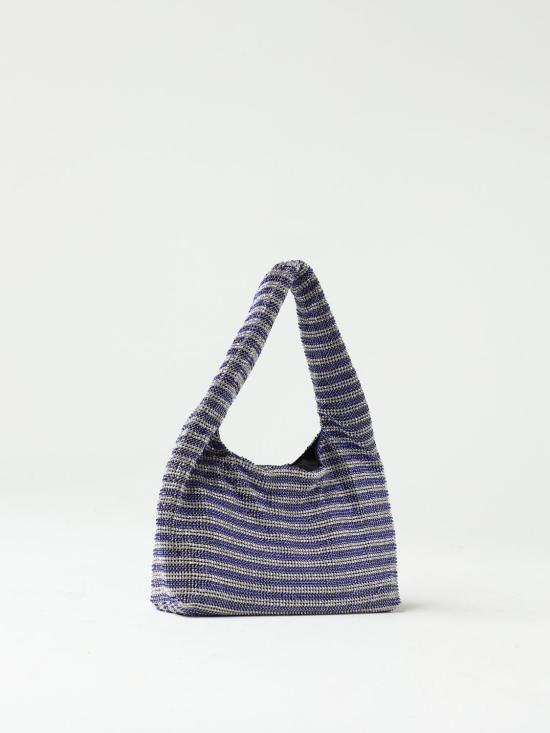 25FW 카라 토트백 HB320I4113 COBALT STRIPE Cobalt - KARA