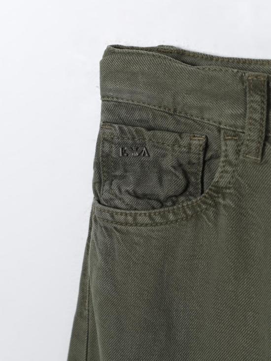 25FW [키즈] 엠포리오 아르마니 스트레이트 팬츠 3D4J754N8IZ 0635 Military - EMPORIO ARMANI