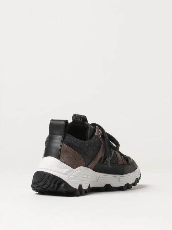  브루넬로 쿠치넬리 뮬/슬리퍼 MZSFG2546 C8212 Black - BRUNELLO CUCINELLI