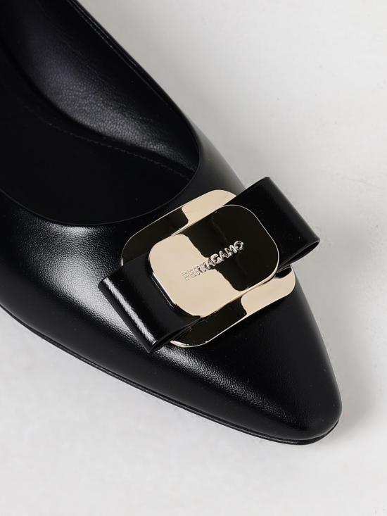  살바토레 페라가모 플랫 슈즈 01H585 768694 001 Black - SALVATORE FERRAGAMO