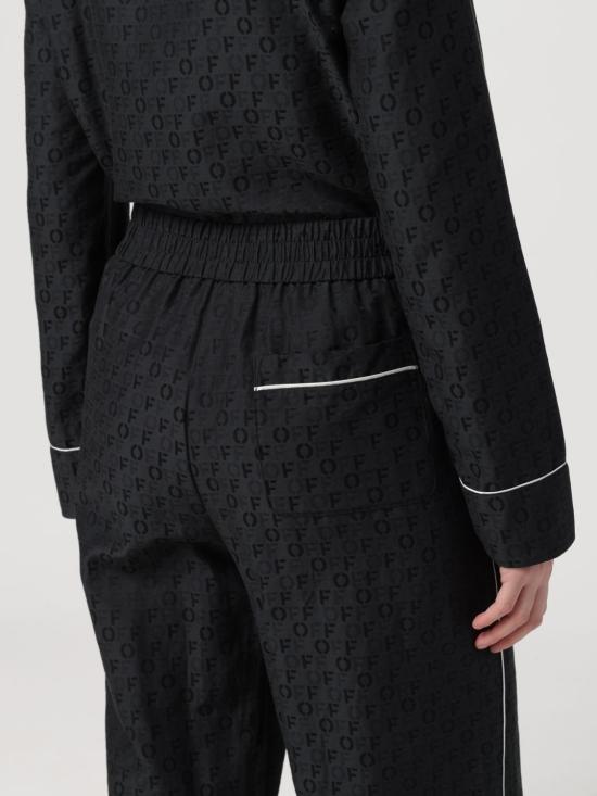  오프화이트 팬츠 OWCA186C99FAB001 1000 Black - OFF WHITE