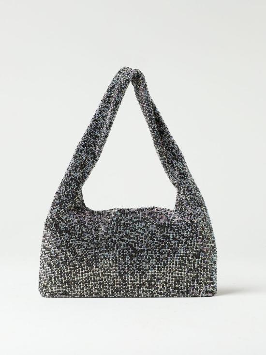 25FW 카라 숄더백 HB276H2116 BLACK PIXEL Black