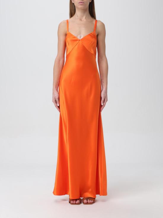  폴로 랄프로렌 롱 원피스 211925100001 Orange