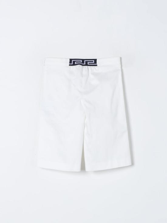 25FW [키즈] 베르사체 쇼츠/버뮤다 10140171A09209 1W010 White - VERSACE