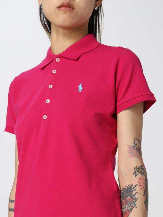 25FW 폴로 랄프로렌 폴로 티셔츠 211870245 034 Pink - POLO RALPH LAUREN