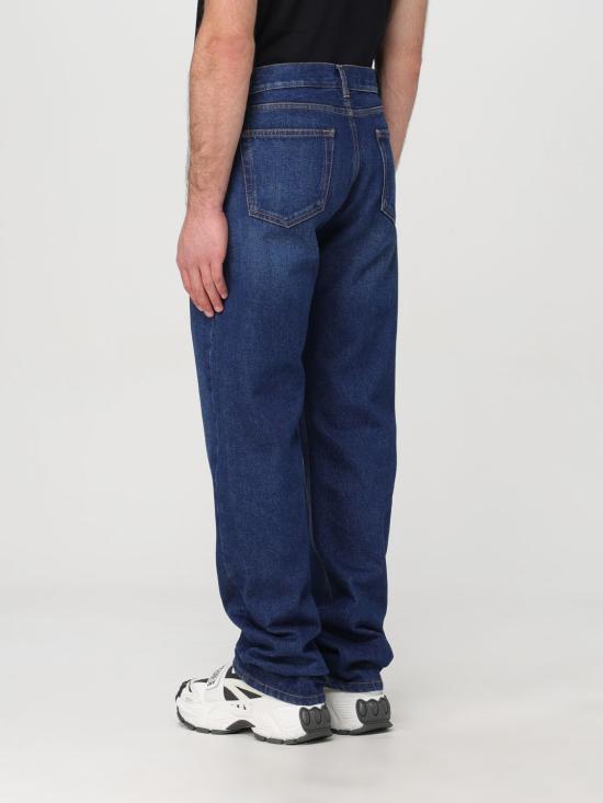 25FW 오프화이트 데님 팬츠 OMYA177C99DEN003 4400 Blue - OFF WHITE