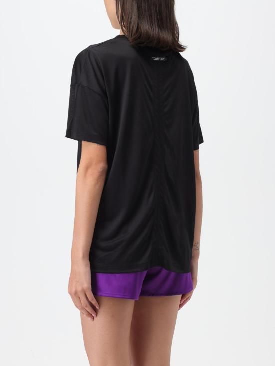  톰포드 반팔 티셔츠 TSJ560FAX835 XLBGO Black - TOMFORD