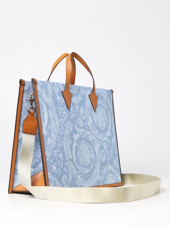  베르사체 토트백 10089131A07899 5U87V Blue - VERSACE