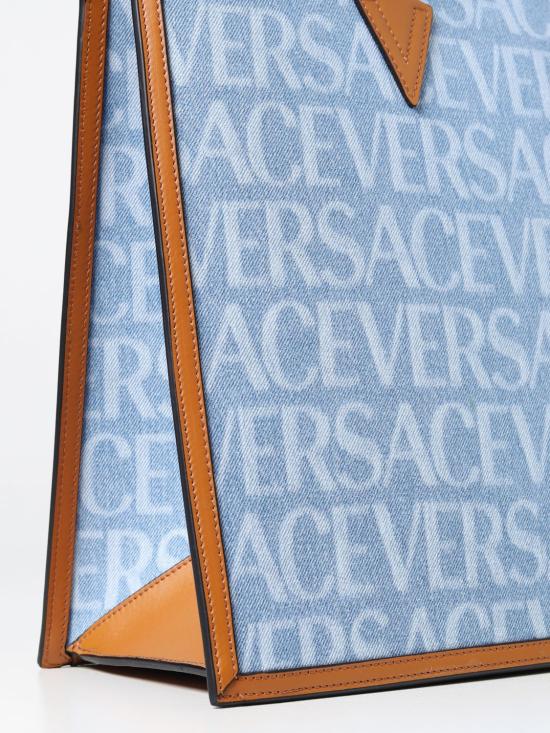  베르사체 토트백 10089131A07899 5U87V Blue - VERSACE