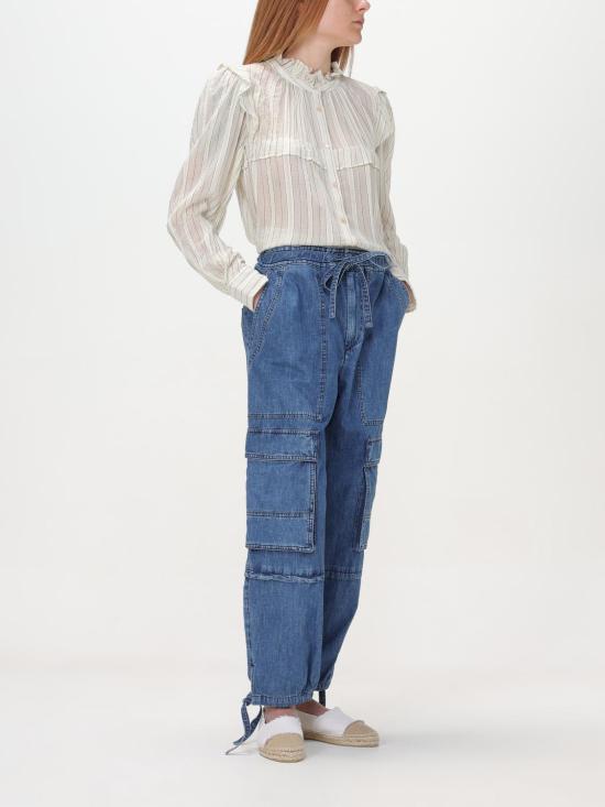25FW 이자벨마랑에뚜왈 데님 팬츠 24PPA0278FAB1H04E 30BU Blue - ISABEL MARANT ETOILE