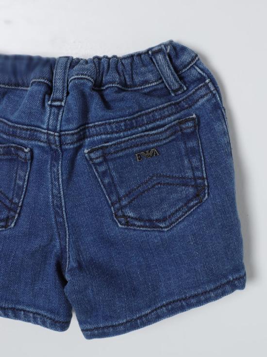 25FW [키즈] 엠포리오 아르마니 쇼츠/버뮤다 8NHS094D3BZ 0942 Denim - EMPORIO ARMANI