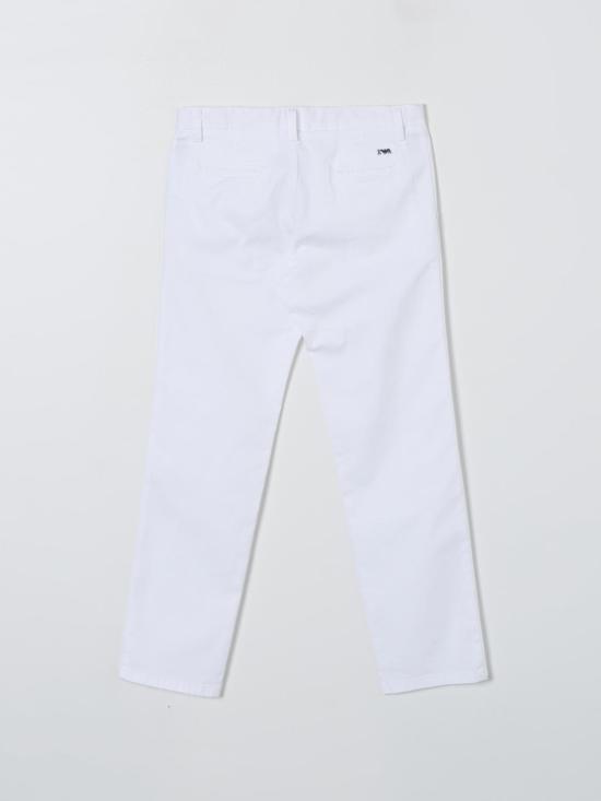 25FW [키즈] 엠포리오 아르마니 트레이닝/조거 팬츠 8N4P604N6YZ 0100 White - EMPORIO ARMANI