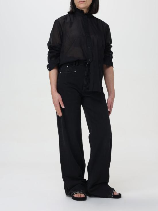  이자벨마랑에뚜왈 블라우스 HT0186FAA1J03E 01BK Black - ISABEL MARANT ETOILE