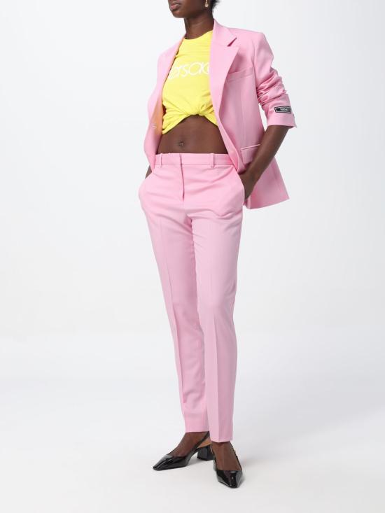  베르사체 반팔 티셔츠 10142731A09120 2Y860 Yellow - VERSACE