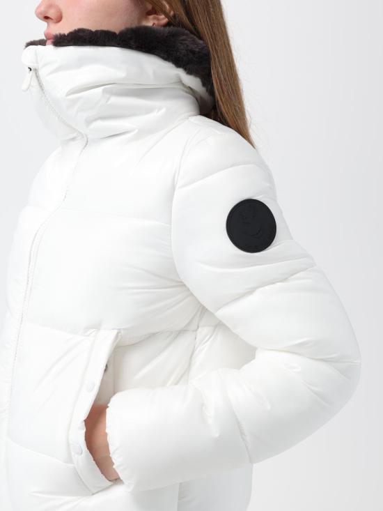  세이브더덕 숏패딩 D30974WLUCK17 00002 White - SAVE THE DUCK