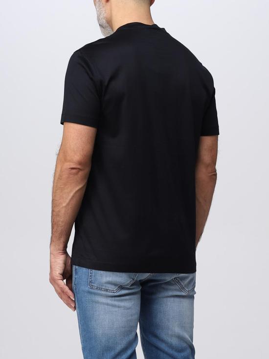 25FW 엠포리오 아르마니 반팔 티셔츠 8N1TD81JUVZ 0920 Navy - EMPORIO ARMANI