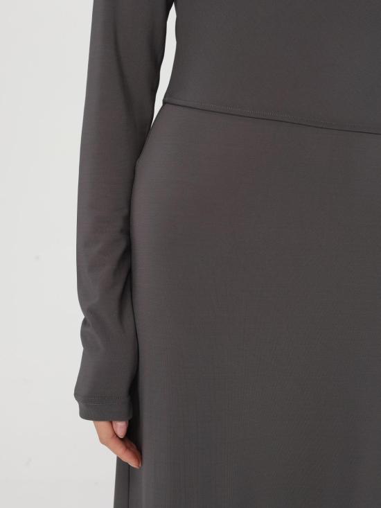 25SS 토템 롱 원피스 251WRD4459FB0162 128 Grey - TOTEME