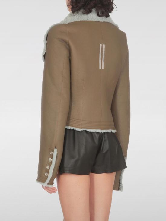 24FW 릭 오웬스 자켓 RP02D3727LSHMR35 36 Green - RICK OWENS