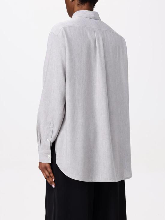 25SS 토템 셔츠 234WRT812FB0016 039 Grey - TOTEME