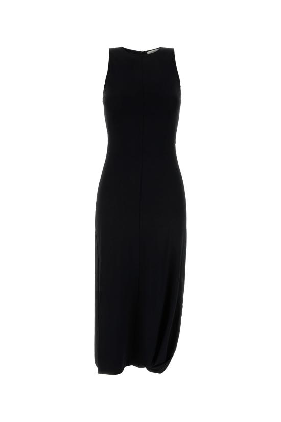  르메르 미디 원피스 DR1106 LJ1034 999 BLACK DOM