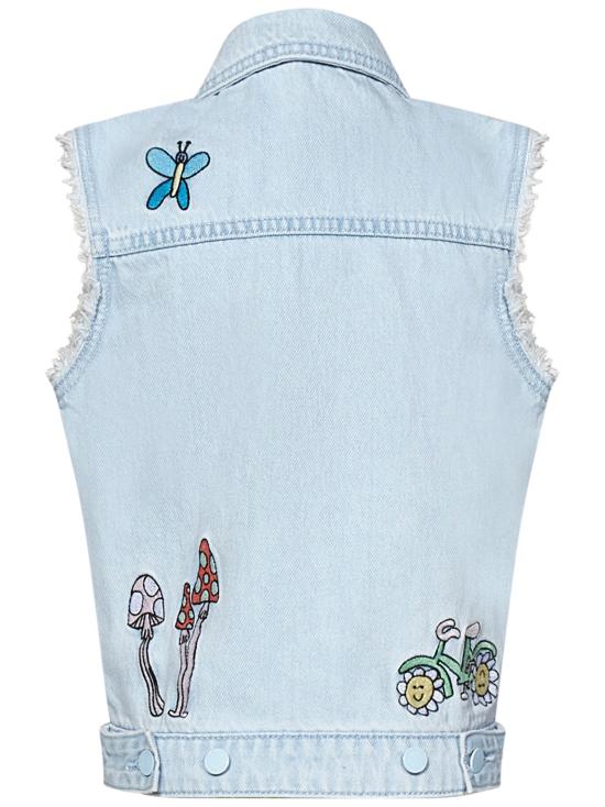 25SS [주니어] 스텔라 맥카트니 자켓/베스트 TW2A12Z0746 600 Clear Blue - STELLA MCCARTNEY