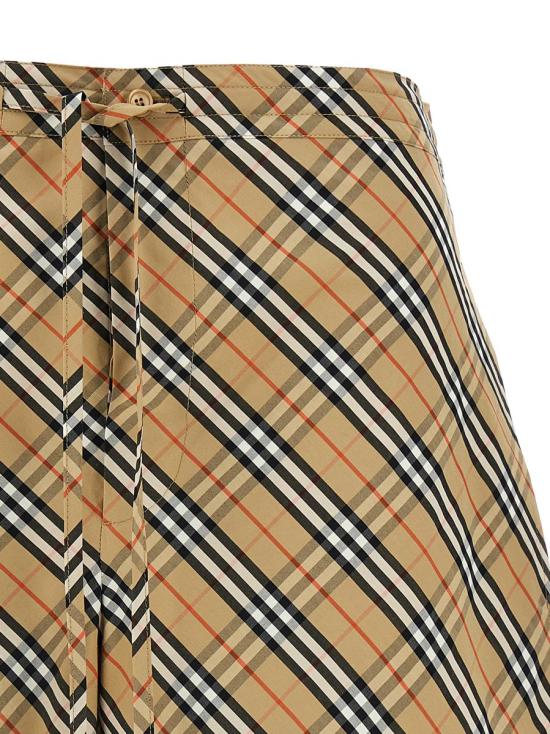  버버리 체크 코튼 파자마 쇼츠 8106943SANDIPCHECK MULTICOLOR - BURBERRY