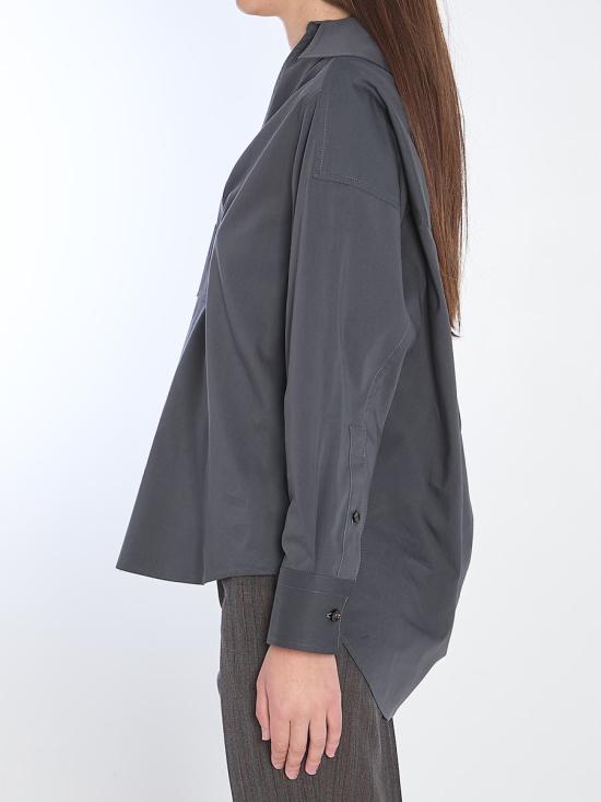 25SS 보테가베네타 블라우스 34211486 819968 V3YS0 1592 GREY - BOTTEGA VENETA