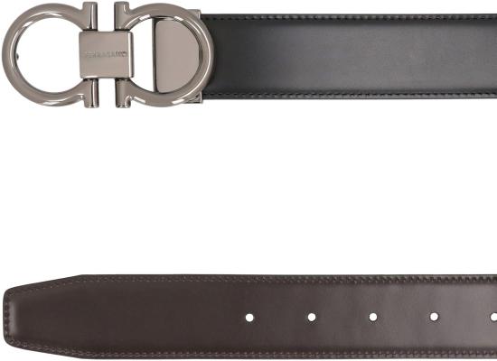  살바토레 페라가모 가죽 벨트 679938 694531 Black - SALVATORE FERRAGAMO