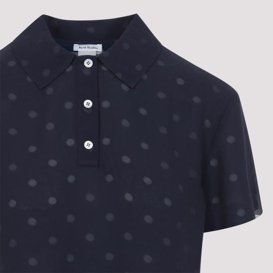 25SS 아크네 스튜디오 긴팔 티셔츠 AC0725 4 BLUE - ACNE STUDIOS