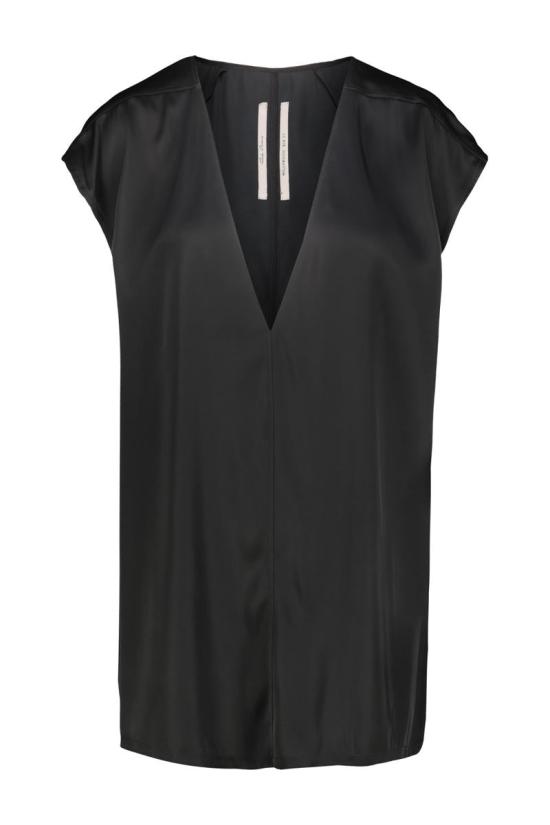 25SS 릭 오웬스 긴팔 티셔츠 RP01E7118 SCH Black