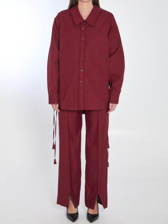 25SS 구찌 블라우스 31438743 830353 Z7ADR 6052 RED - GUCCI