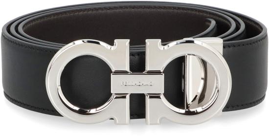  살바토레 페라가모 가죽 벨트 679710 686671 Black - SALVATORE FERRAGAMO