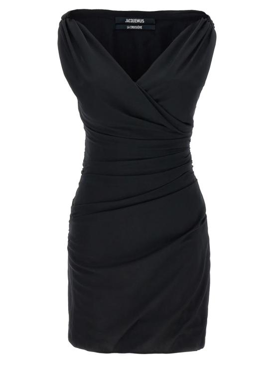 25SS 자크뮈스 숏 원피스 25E251DR2261767990 Black