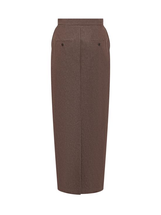 25SS 막스마라 스커트 2511101013600 002 CAFFE BIANCO - MAX MARA