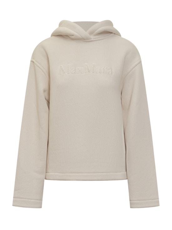 25SS 막스마라 후드 티셔츠 2511921018600 001 BIANCO