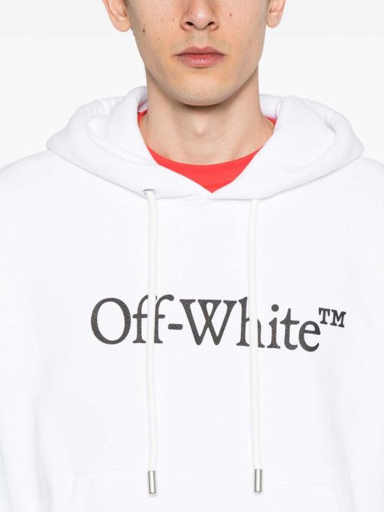 26SS 오프화이트 빅 부키시 스케이트 후드 티셔츠셔츠 OMBB085C99FLE0120110 - OFF WHITE