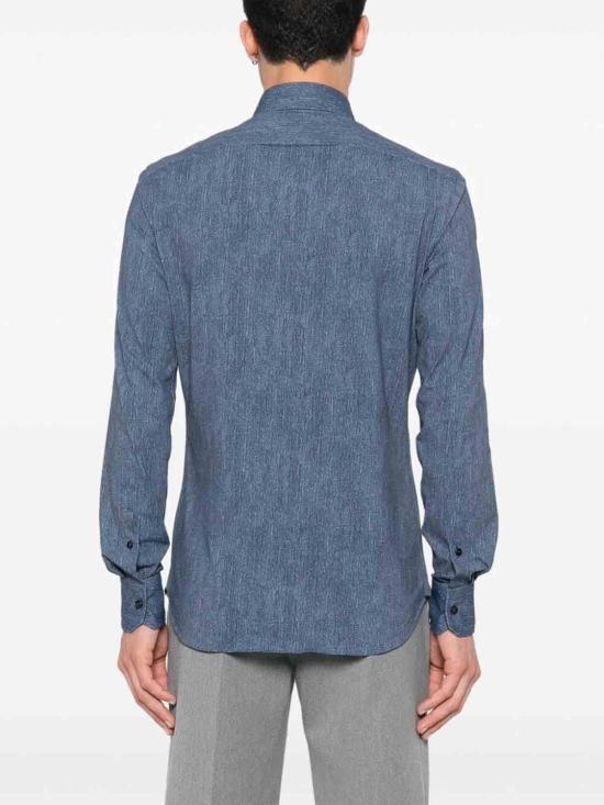  싸쿠스 긴팔 셔츠 ACT531ML71621005 Blue - XACUS