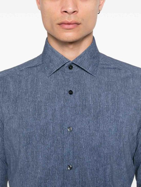  싸쿠스 긴팔 셔츠 ACT531ML71621005 Blue - XACUS