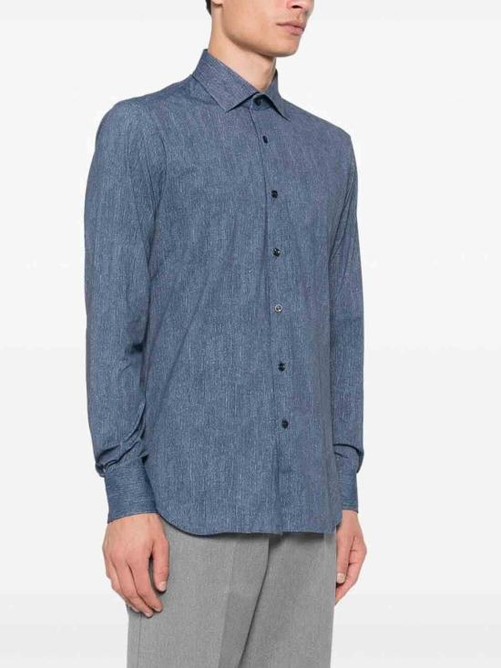  싸쿠스 긴팔 셔츠 ACT531ML71621005 Blue - XACUS