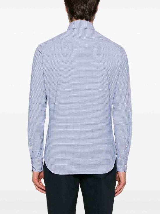  싸쿠스 긴팔 셔츠 ACT531ML71608002 Blue - XACUS