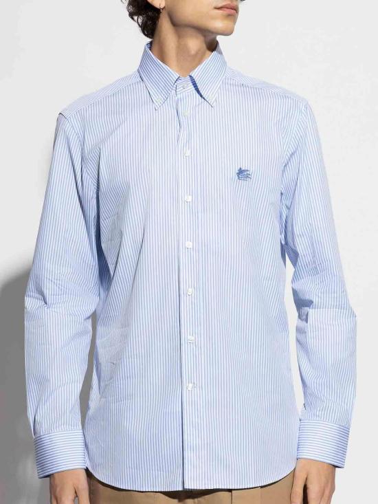 26SS 에트로 긴팔 셔츠 MRIB000499TR575S8460 Light Blue - ETRO