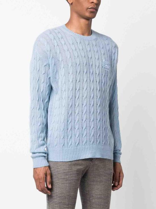  에트로 스웨터 1N9659606251C Light Blue - ETRO