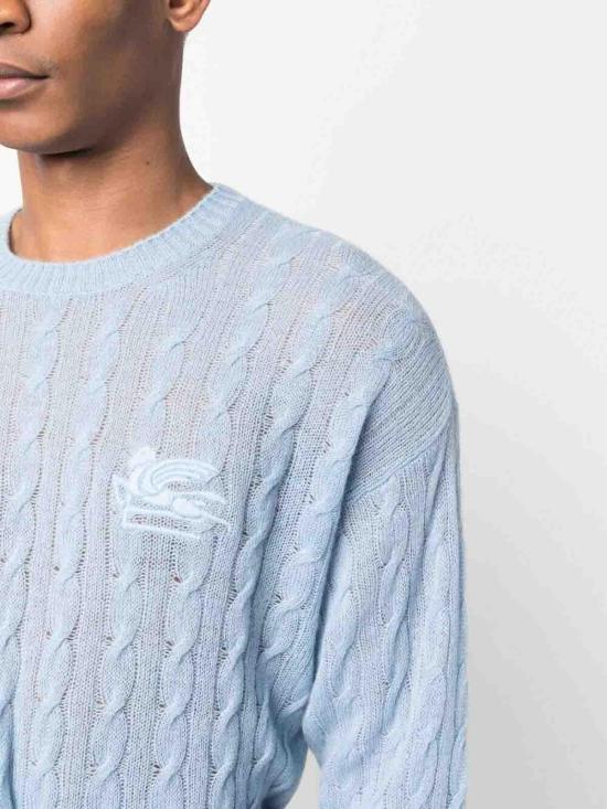  에트로 스웨터 1N9659606251C Light Blue - ETRO